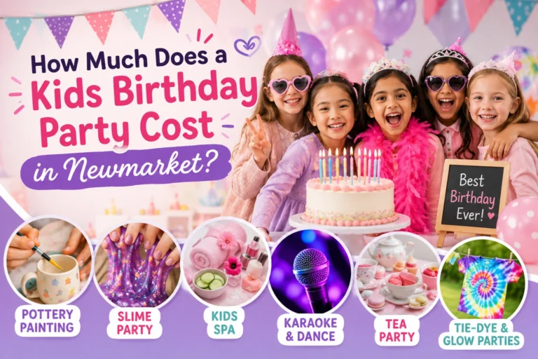 Newmarket Birthday Party for kids, cost