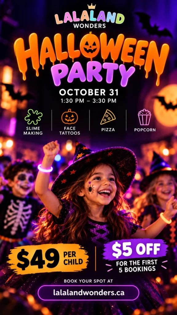 Kids Halloween Party Newmarket 2026